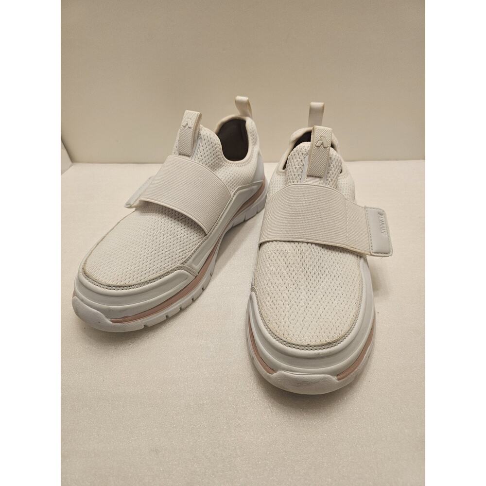 Anodyne No 17 Womens White Sport‎ Sprinter Slip Comfort Sneakers Size 8. 5W $159